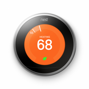 The NEST thermostat round display